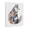 Stupell Industries Scandinavian Style Wolf Canvas Wall Art Design by LSR Design Studio